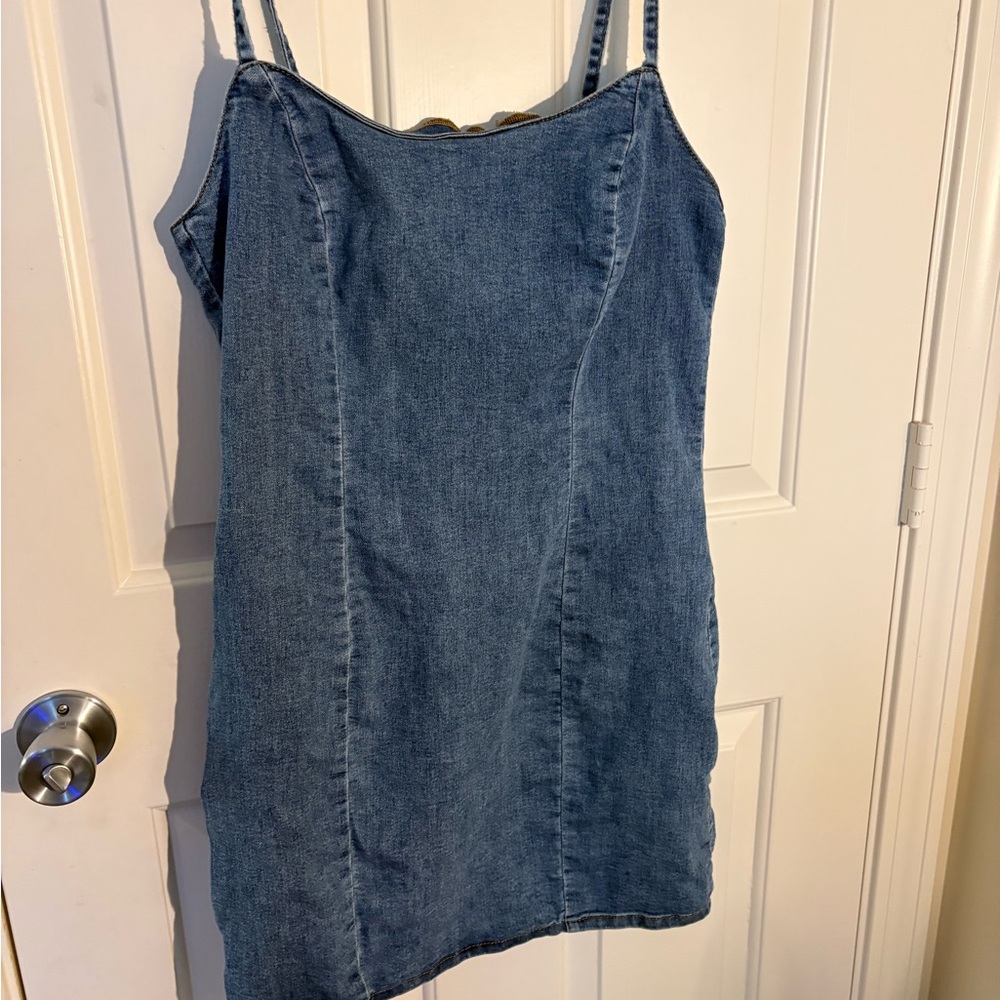 Blue Denim Dress